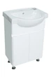 Тумба Bianco з умивальником Freja 55 (Kolo) (2 фасаду) біла - зображення 2