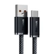 Кабель Baseus Dynamic Series Fast Charging USB-A to Type-C 100W 2m Slate gray (CALD000716) - изображение 2