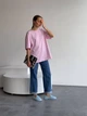 Женские лоферы barefoot 40 26 см Голубой 11871 - изображение 9