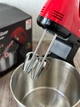 Міксер кухонний RAF R6637 250W з чашею 2 л, ручний та стаційний, 7 швидкостей, вінчики та гаки для тесту, міксер для дому, електричний міксер з металевою чашею - зображення 3