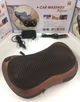 Масажер для шиї та плечей Massage Pillow ART-8028/5290, масажна подушка з роликовим масажем та інфрачервоним прогріванням, живлення від мережі та прикурювача авто, знімання напруги та спазмів, для спини, шиї, плечей - зображення 3