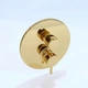Змішувач для ванни/душу на 3 споживача Paffoni Light honey gold LIG019HG - зображення 2