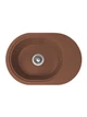 Кухонная мойка Adamant Ovale 610x420x180 terra-cotta 645223 - изображение 1