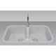 Кухонная мойка Adamant Twins 765x470x190 old stone 305223 - изображение 2