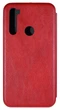 Чохол-книжка LINE Premium Leather Case Redmi Note 8 2021, Червоний - изображение 2