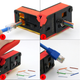 Кримпер для обжима сетевых кабелей и зачистки контактов RJ45/RJ12 с функцией резки 6P/8P CAT6/7 CAT5 / CAT6 - изображение 4