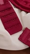 Комплект белья женский No Brand П1095 бордовый размер 85С-XL - изображение 3