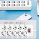 Мережевий фільтр з 4 USB портами та роз'ємом Type-C подовжувач на 10 розеток із заземленням 5 м (RA062) - зображення 8