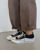 Універсальні кеди в стилі Vans Lilin Жіночі Чорно-білий 41 (26,5 см) (G610 black-white) - зображення 1