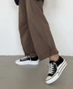 Універсальні кеди в стилі Vans Lilin Жіночі Чорно-білий 41 (26,5 см) (G610 black-white) - зображення 7