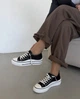 Універсальні кеди в стилі Vans Lilin Жіночі Чорно-білий 41 (26,5 см) (G610 black-white) - зображення 8