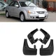 Бризковики для седана Kia Cerato 2004-2009, комплект з 4 штук Banks - зображення 7