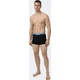 Трусы (боксерки) Head MEN ELASTIC BOXER 2P черно-голубые (2 штуки) M 701234928-002 - изображение 2