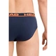 Трусы (брифы) Head BOXER BRIEF 2P темно-сине-оранжевые (2 штуки) XL 100001753-003 - изображение 6