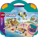 Zestaw klocków LEGO Friends Kreatywna walizka plażowa 188 elementów (42672) - obraz 1