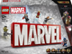 Zestaw klocków LEGO Super Heroes Marvel Logo MARVEL z minifigurkami 931 element (76313) - obraz 1