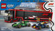 Конструктор LEGO City F1 Вантажівка з болідами RB20 та AMR24 F1 1086 елементів (60445) - зображення 1