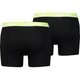 Трусы (боксерки) Head BASIC BOXER 2P черно-лаймовые (2 штуки) XL 701202741-019 - изображение 2