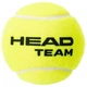 Набор мячей для тенниса Head TEAM 3 желтый (3 штуки) 575703 - изображение 2