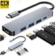 Док-станция Type-c - USB HDMI 4K Type-c PowerDelivery Lemorele 5 в 1 - изображение 1