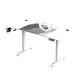 Геймерський стіл Ultradesk LEVEL V2 White - изображение 3