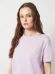 Футболка хлопковая женская ONLY 15371907 XS Orchid Bloom (5715870212266) - изображение 4