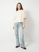 Футболка хлопковая женская ONLY 15368898 XL Birch (5715866520450) - изображение 3