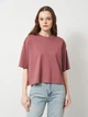 Футболка хлопковая женская ONLY 15368898 M Rose Brown (5715867806232) - изображение 1