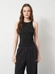 Майка женская ONLY 15368917 XS Black (5715866574606) - изображение 1