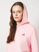 Худи женское ONLY 15370218 XL Romance Rose (5715866710141) - изображение 4