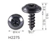 Саморез H2275 Volkswagen Audi Seat Skoda WHT003954,18644 100шт - изображение 2
