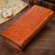 Женский кожаный кошелек для карт купюр и монет CANPELLINI bg215fash28 Рыжий - изображение 3