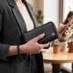 Гаманець клатч унісекс з натуральної шкіри для карток та купюр ST Leather bg194fash32 Чорний - зображення 2