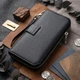 Гаманець клатч унісекс з натуральної шкіри для карток та купюр ST Leather bg194fash32 Чорний - зображення 4