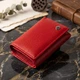 Женское кожаное портмоне для карт купюр и монет ST Leather bg193fash35 Красное - изображение 1