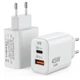 Швидка зарядка для телефону 45W USB-A (PD 3.0) USB-C (QC 3.0) мережевий зарядний пристрій для iPhone iPad MacBook зарядний адаптер швидка зарядка для айфон айпад Xiaomi Samsung зарядний блок PAVLYSH B-45 - зображення 1