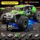 Машинка на радіокеруванні ZLL SG202 PRO - монстр-трак 1:20 з повним приводом 4WD, металевою трансмісією та LED підсвічуванням, швидкість до 40 км/год, керування до 70 м, до 40 хвилин роботи, зелений - зображення 6