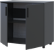 Комод Doros Торн Антрацит 2 ДСП 90х51.6х80 (41510149) - изображение 5