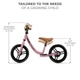 Беговел Kinderkraft Space Dark Pink (KRSPAC23PNK0000) - изображение 3
