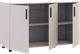 Комод Doros Торн Кашемир 3 ДСП 135х51.6х80 (41510175) - изображение 5