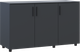 Комод Doros Торн Антрацит 3 ДСП 135х51.6х80 (41510173) - изображение 2