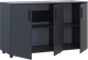 Комод Doros Торн Антрацит 3 ДСП 135х51.6х80 (41510173) - изображение 5