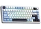 Клавіатура ігрова механічна Aula Mechanical F-75 MAX Wireless White-Blue Gasket Reaper Switch Hot-Swap 2.4G/Bluetooth - зображення 3