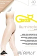 Колготки с сатиновым блеском Gatta ILUMINATE 40 3 Nero - изображение 2