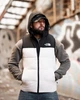 Жилетка чоловіча The North Face біла, тепла демісезонна безрукавка з капюшоном, плащівка, весняна M - зображення 4