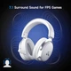 Наушники беспроводные MCHOSE V9 Pro White (6973654168805) - изображение 4