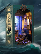 Бук Нук конструктор Румбокс “Таємниці морських глибин” - 3D DIY Book Nook мініатюрний будиночок з LED підсвіткою та деталізованим інтер’єром - зображення 10
