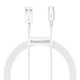 Кабель зарядний Baseus Superior Series Fast Charging Type-C 66W (1m) white - зображення 1
