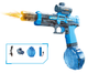 Водяной пистолет Ice Rat water gun с LED-подсветкой электрический автоматический с большим магазином 500 мл синий - изображение 2