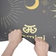 Килимок для йоги та фітнесу Gemini Pro ILLustration, каучуковый, противоскользящий, 183×68×0,5 см, Серый, PUY-5900-10 - изображение 6